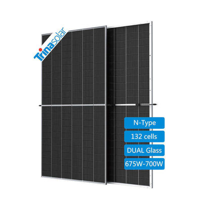 POE/EVA Pannelli bifaciali fotovoltaici Trina di 700 W incapsulati per energia solare TSM-NEG21C.20