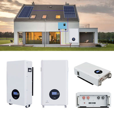Batteria al litio solare certificata 200ah 48V/51.2V100ah con tipo montato su rack e parete
