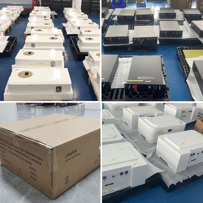 Batteria al litio solare certificata 200ah 48V/51.2V100ah con tipo montato su rack e parete
