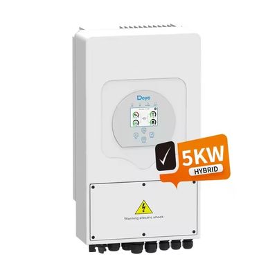 Protezione IP65 Invertitore solare ibrido monofase da 6 kW per sistema di energia solare domestico