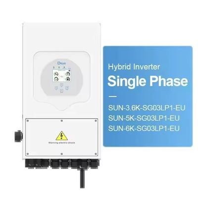 6Kw 8Kw 10Kw inverter solare ibrido per il sistema di energia solare ibrida