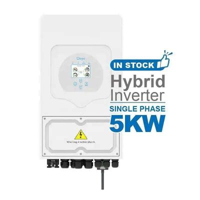 Single Phase Deye Sun-5k-sg03lp1-eu 3.6KW WIFI incluso Invertitore solare ibrido 5KW 6KW