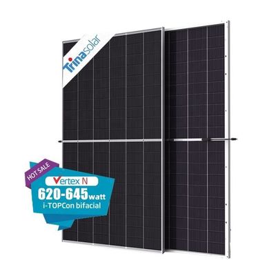 Sistema di energia solare Trina Solar TSM-NEG20C.20 620-645W Modulo solare mono PV bifaciale di tipo N