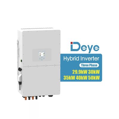 Invertitore ibrido Deye compatibile con piombo-acido/li-lon da 50 kW per tipi di uscita multipli