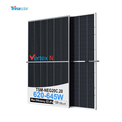 Trina Topcon Grade A pannello solare IP68 Box di giunzione 620w 625w 630w 635w 640w 645w