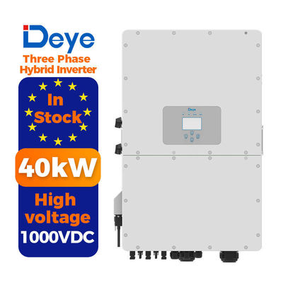 EU Warehouse 50kw Deye Sun-50k-sg01hp3-eu-bm4 Invertitore ibrido per sistemi ad alta tensione