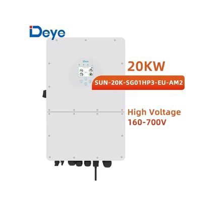 Invertitore commerciale 50kW DEYE SG01HP3 Invertitore solare per sistema di energia solare ibrida
