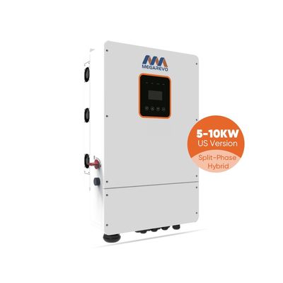 Display LCD Megarevo Inverter ibrido R5KLNA 8kw 10kw Inverter solare a fase separata fuori rete