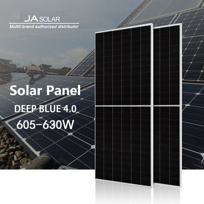 JA Solar Mono 605W 610Watt 615Watt 620W 625W 630W Half Cut N-Type Solar Panel Vendite 2023