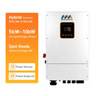 Invertitore di fase a fuso 120V versione America Sistema di energia solare ibrido MEGAREVO R10KLNA