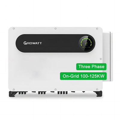 Home Energia solare Growatt MAX 125KTL3-X LV Invertitore impilabile con tecnologia avanzata