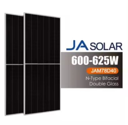JA Solar JAM66D45-600-625/lB 625W pannelli solari di tipo N e accessibilità in un unico pacchetto
