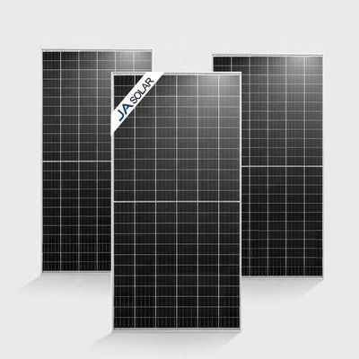 610W JA Mono MBB Mezza cellula tipo N Bifaciale doppio vetro modulo fotovoltaico pannello solare 4mm 2 IEC