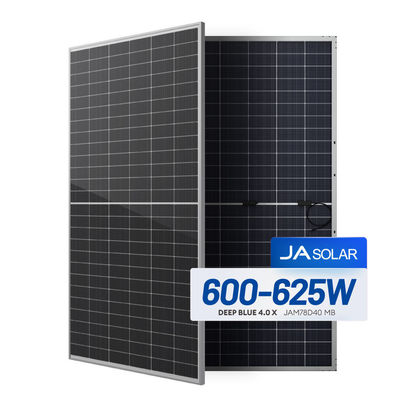 620W JAM72D42/LB pannello solare sollevato con efficienza del 22,4% e dimensioni 2465*1134*35mm