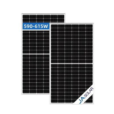 JA 590W 595W 600W Mono pannello solare 605w 48v Germania 610 Watt 615wp 600w modulo fotovoltaico