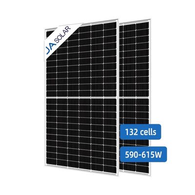 JA Sistema solare Piastra mono pannello 590W 595W 600W 605W 610W 615W a 22,80% efficienza del pannello