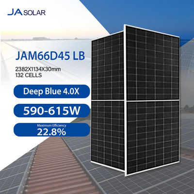 590W 595W 600W 605W 610W 615W pannelli solari di tipo N con telaio in lega di alluminio anodizzato