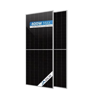 JA Moduli monobifaciali di tipo N solari 575w 580w 585w 590w 595w 600w Certificato CE TUV