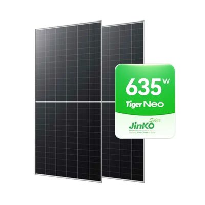 Jinko N tipo 78HL4-V pannello solare IP68 Classificato Box di giunzione 615W tipo di cella monocristallina