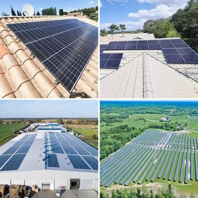Jinko N tipo 78HL4-V pannello solare IP68 Classificato Box di giunzione 615W tipo di cella monocristallina