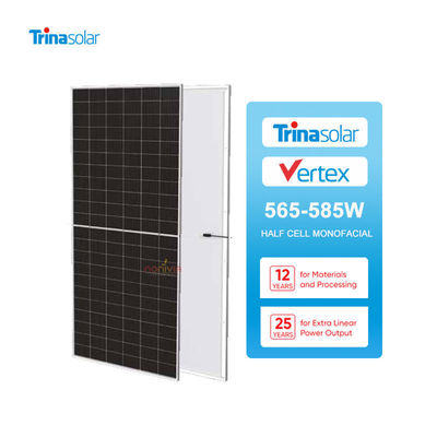 Trina Vertex TSM-DE19R 565W-585W pannelli solari per cavi del sistema di energia solare 4.0mm2