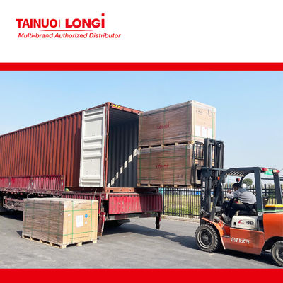 Pannello solare di tipo Longi Himo 6N 595Watt per moduli fotovoltaici solari sostenibili