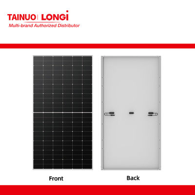 182mmx182mm Dimensione della cella Longi Hi-Mo 6 pannelli solari 580W 590W 600W Mono Topcon Pv Moduli