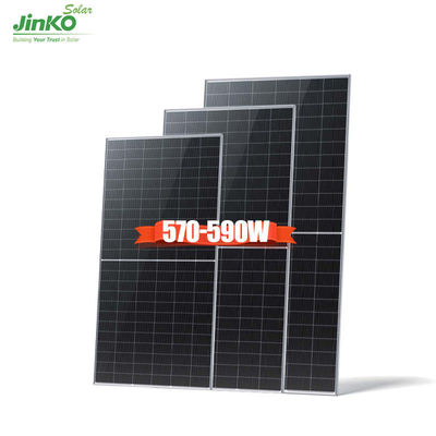 144 cellule 2*72 Jinko N tipo pannello solare bifaciale 570W 575W 580W 585W CE TUV certificato