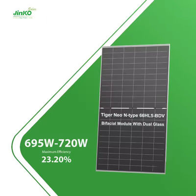 Classe IEC C Mezza cella 700W PERC Mono modulo solare fotovoltaico di livello 1 pannelli solari 680W 690W 700W 800W
