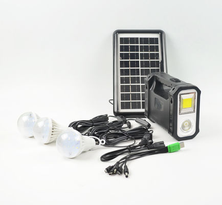 Vendita a caldo Batteria Generatore solare Sistema di illuminazione Kit Campeggio all'aperto Pesca Interruzione di alimentazione Casa alimentazione di emergenza