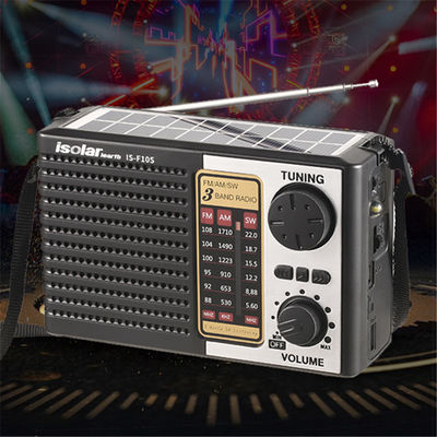 Personalizzazione Compatta Campeggio Radio Solare Con Torcia di carica luce