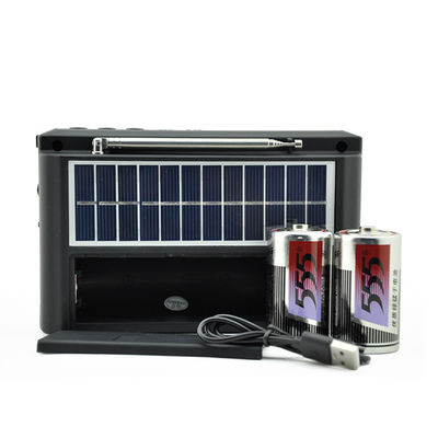 Personalizzazione Compatta Campeggio Radio Solare Con Torcia di carica luce