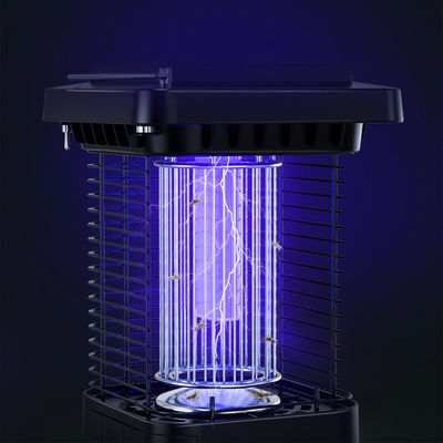 1300V USB ricaricabile a energia solare Bug Zapper Lanterna Mosquito Zapper Lampada UV Bianco freddo