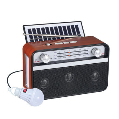 L' altoparlante senza fili Radio di emergenza a energia solare Potente Radio a pannello solare con USB