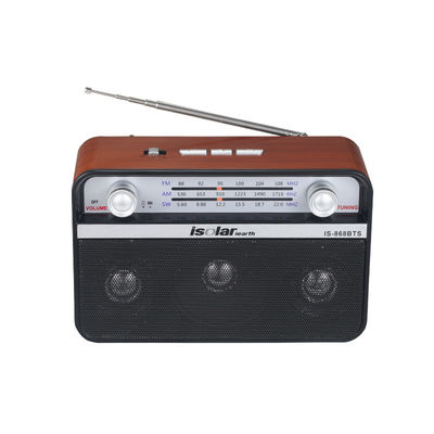 L' altoparlante senza fili Radio di emergenza a energia solare Potente Radio a pannello solare con USB