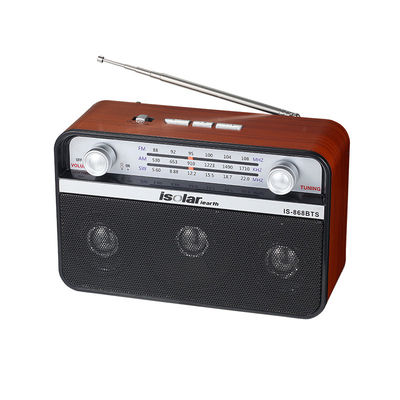 Radio senza fili ad alto suono alimentata da energia solare con lettore musicale FM AM SW 3 Band E altoparlante BT