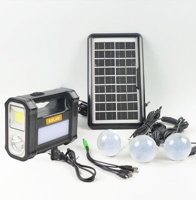Kit di illuminazione solare compatta con lampadina a led