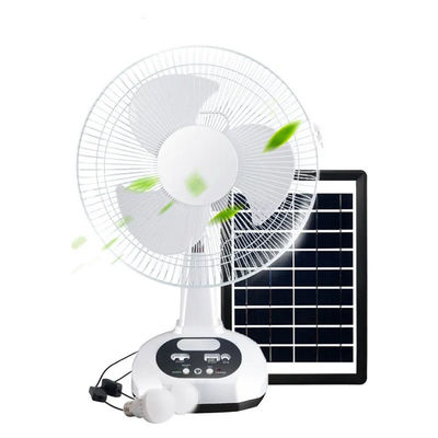 Ventilatore solare a LED da 18W Ventilatore elettrico di caricabatterie solare per campeggio
