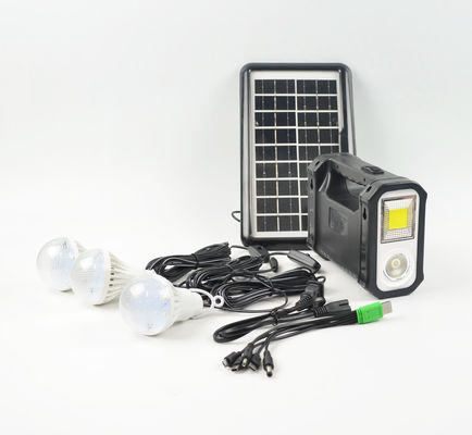 4500mah Batteria al litio Sistema di illuminazione solare a LED per la casa 35h Tempo di lavoro lungo