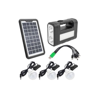 4500mah Batteria al litio Sistema di illuminazione solare a LED per la casa 35h Tempo di lavoro lungo
