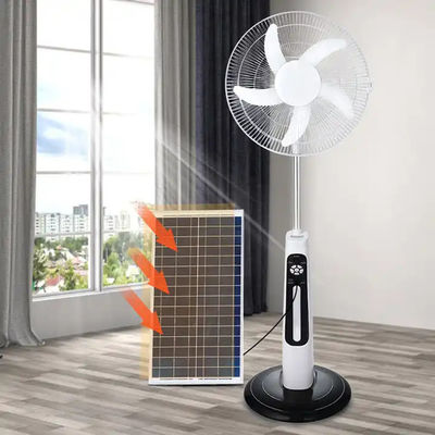 Alta efficienza domestica ventola solare ricaricabile Altezza regolabile regolazione di grande angolo