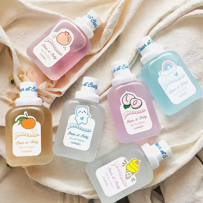 Bear Baby Perfume Girl Student Baby Peach Milk Light Kid Perfume Spray Body Mist Small Light Fragrance Body Spray